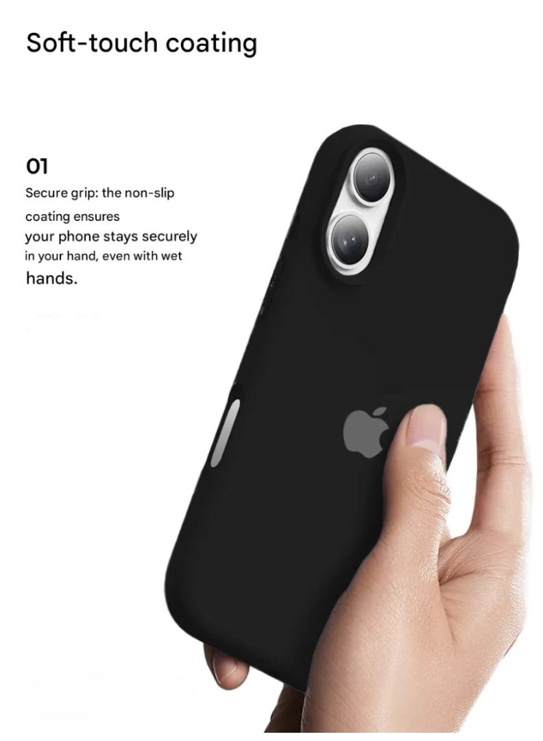 iPhone 17 Case Liquid Silicone Full-Body Protection Cover For iPhone 17 Smooth Finish Stylish Case with Microfiber Lining Cover For iPhone 17 6.3-inch - Image 4